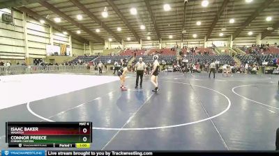 147 lbs 5th Place Match - Connor Preece, Corner Canyon vs Isaac Baker, Wasatch