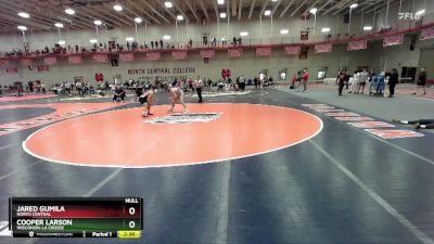 157 lbs Prelim - Cooper Larson, Wisconsin-La Crosse vs Jared Gumila, North Central