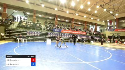 109 lbs Quarterfinal - Diana Gonzalez, Life (Ga.) vs Alexsys Jacquez, St. Mary (Kan.)