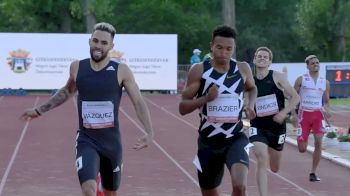 Donavan Brazier And Wesley Vazquez Battle Down The Stretch In 600m