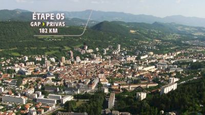 Aerial Look at Stage 5, Gap - Privas