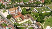 Aerial Look At Stage 19, Bourg - En - Bresse to Champagnole