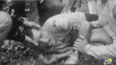 1971 Luis Ocaña Crashes On Col De Menté