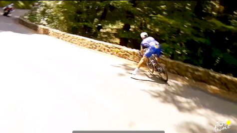 2018 Philippe Gilbert Escapes Serious Injury