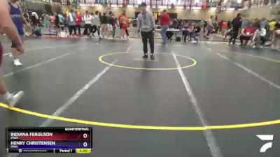 220 lbs Quarterfinal - Indiana Ferguson, Iowa vs Henry Christensen, Iowa