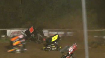 Big Outlaw Kart Wreck | Storm Series at Thunder Hill 8/26/20