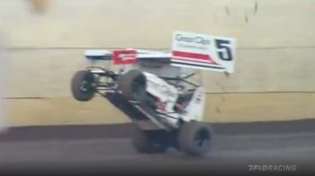 Kenny Wanderstadt Huge Wheelie | 360 Sprint Cars at Marysville 8/26/20