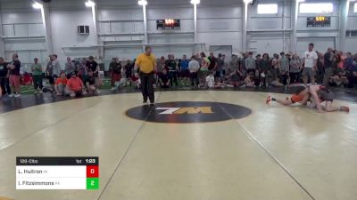 120-C lbs Round Of 32 - Lucas Huitron, MI vs Ian Fitzsimmons, PA