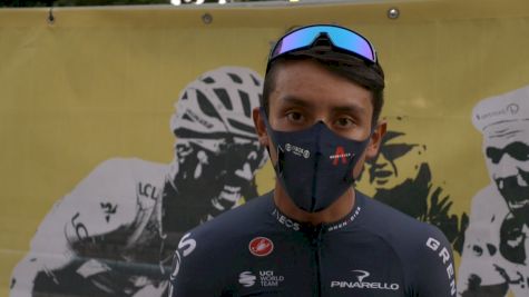 Egan Bernal (INEOS) Before Stage 1 (Spanish)