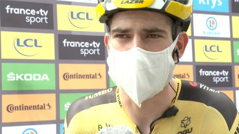 Van Aert: 'Today Is About Staying Out Of Danger'