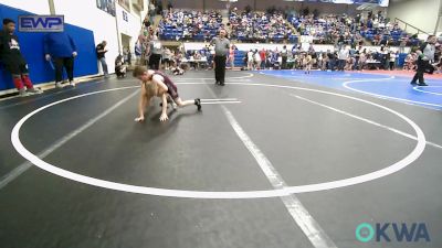 61 lbs Rr Rnd 2 - Callen Wilkinson, Jenks Trojan Wrestling Club vs Aiden Yeager, Salina Wrestling Club