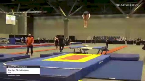 Cardyn Christiansen - Double Mini Trampoline, NSB - 2021 USA Gymnastics Championships