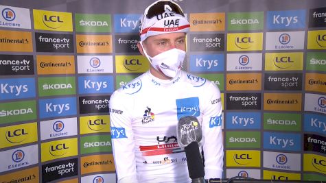 Tadej Pogacar: 'We Can Be Satisfied In The White Jersey'