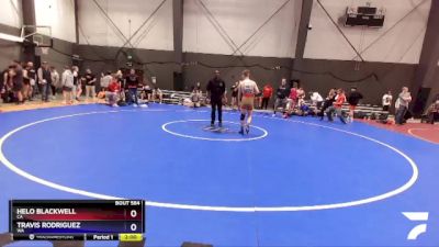 126 lbs Cons. Round 1 - Helo Blackwell, CA vs Travis Rodriguez, WA