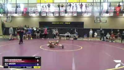 84 lbs Round 2 - Ben Howenstein, Siouxland Wrestling Academy vs Ely Groom, Iowa