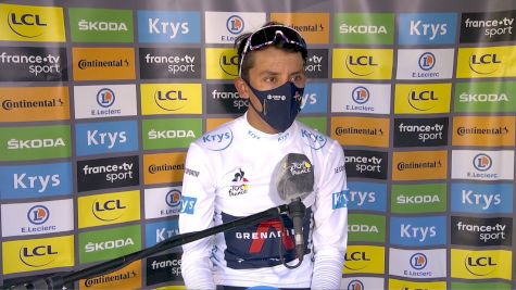 Egan Bernal: 'The Team Did A Perfect Job' (SPANISH)