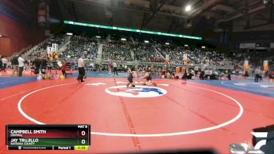 4A-120 lbs Cons. Round 1 - Jay Trujillo, Natrona County vs Campbell Smith, Central