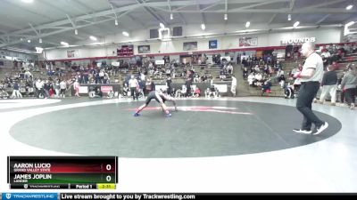 125 lbs Semifinal - James Joplin, Lander vs Aaron Lucio, Grand Valley State