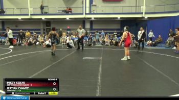 110 lbs Round 1 (8 Team) - Izayiah Chavez, Team Shutt vs Mikey Keilyk, Centurion Joker Squad