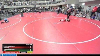 55 lbs Cons. Round 5 - Levi Gauerke, Marathon vs Griffin Rugg, BYA