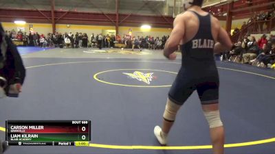 190 lbs Cons. Round 3 - Carson Miller, Granville vs Liam Kilrain, Blair Academy