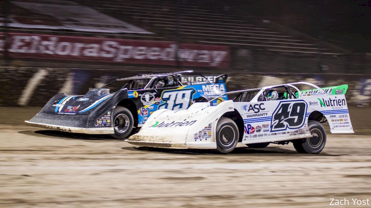 Heavy Cushion Causes Davenport's Downfall in Eldora Opener