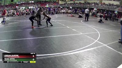 95 lbs Quarterfinal - Jordan Guiffre, Southern Wrestling Club vs Tevin Smith, Sherman Challengers