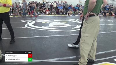 102-S Mats 1-5 3:00pm lbs Round Of 32 - Jaxon Aberegg, OH vs Maxwell Schnurstein, MI