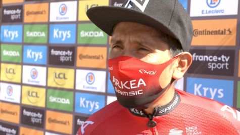 Nairo Quintana: 'Crashes Are Crashes, But We Move Forward' (SPANISH)