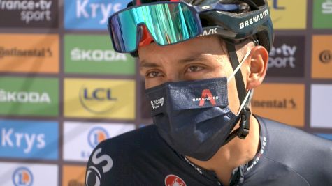 Egan Bernal: 'I'm Not Disappointed, I'm Doing My Best' (SPANISH)