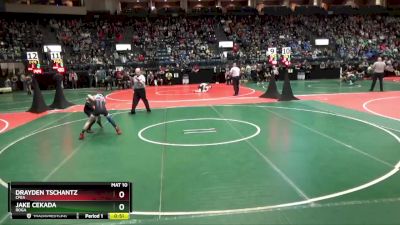 90 lbs Cons. Round 2 - Drayden Tschantz, CFEA vs Jake Cekada, ROGA