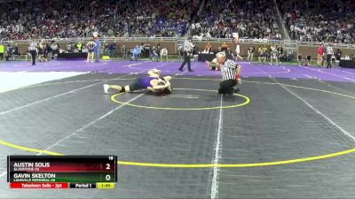 D3-144 lbs Champ. Round 1 - Austin Solis, Gladstone HS vs Gavin Skelton, LakeVille Memorial HS