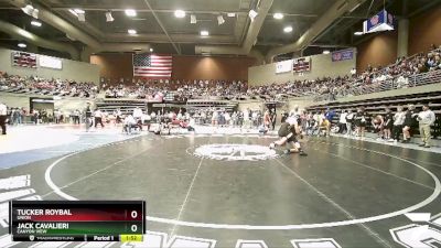 Quarterfinal - Tucker Roybal, Union vs Jack Cavalieri, Canyon View