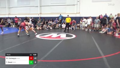 133 lbs Pools - Mason Comegys, Rebellion vs Tristen Dood, Ares W.C. (MI)