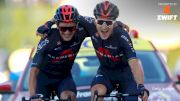 Roglic Retains TDF Lead As Kwiatkowski Wins Stage 18