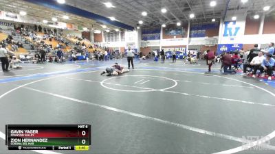 175 lbs Quarterfinal - Gavin Yager, Fountain Valley vs ZIon Hernandez, Corona Del Mar