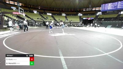 141C lbs Rr Rnd 1 - Dyson Kunz, Northern Colorado vs Brandon Meredith, South Dakota State