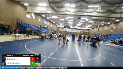 57-62 lbs Round 3 - Blaze Blackhurst, Pleasant Grove vs LJ Powell, Charger Wrestling Club