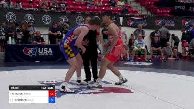 80 kg Round 1 - Adonis Bonar II, MWC Wrestling Academy vs Emmitt Sherlock, HeadHunters Wrestling Club