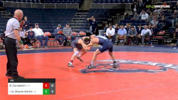 133 lbs - David Campbell, Bucknell vs Gary Wayne Harding, North Carolina