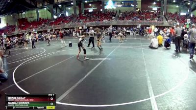 80 lbs Cons. Round 3 - Nathan Hodges, Wahoo Wrestling Club vs Drake Neilly, Rocket Wrestling Club / RWC