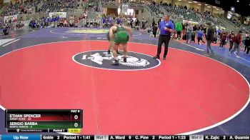 184 lbs Round 3 (4 Team) - Ethan Spencer, Sweet Home vs Sergio Barba, North Marion