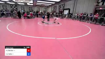 106 lbs Semifinal - Keith Barker, Pa vs Anthony Valls, Ny