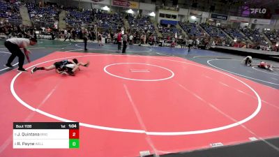 95 lbs Round Of 16 - Juan Julian Quintana, Brighton Wrestling Club vs Rowdy Payne, Wellington