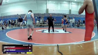 132 lbs Quarterfinal - Jordyn Raney, KY vs Meyer Murray, MI