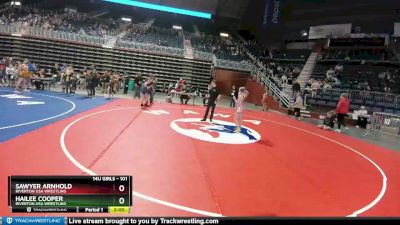 101 lbs Round 1 - Sawyer Arnhold, Riverton USA Wrestling vs Hailee Cooper, Riverton USA Wrestling