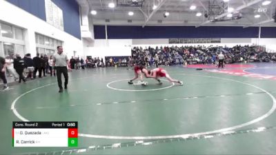 150 lbs Cons. Round 2 - Daniel Quezada, Lakewood vs Ryden Carrick, Ripon