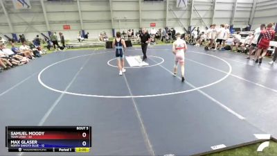 100 lbs Round 1 (16 Team) - Samuel Moody, Team Utah vs Max Glaser, North Dakota Blue