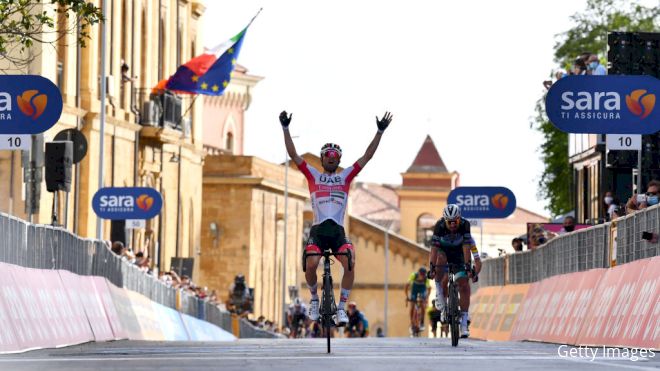 Ulissi Wins Stage 2 Of Giro d'Italia After Uphill Battle