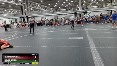 106 lbs Round 5 (8 Team) - Bryce Boyer, Kraken vs Alexander Diaz, Steller Trained Hutt Clan